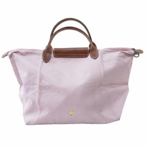 ル・プリアージュ ナイロン×レザー トートバッグ フラップ開閉 