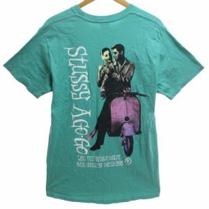 OLD STUSSY ローマの休日 プリントTee メキシコ製 00's XL