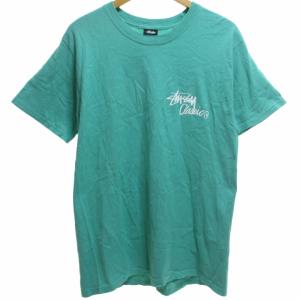 STUSSY Tシャツ 半袖 ステューシーローマの休日 ツイストガール 8ボール Lサイズ 古着 爆買い，定番人気