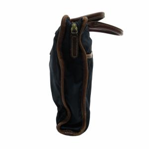 Felisi 02-23 ブリーフケース ハンドバッグ ビジネス レザー ナイロン 紺 ネイビー 茶 ブラウン IBO54 0826