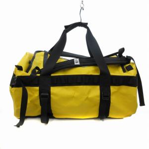 THE NORTH FACE 美品 ボストンバッグ リュックサック 2WAY 大容量 ロゴプリント 黄 イエロー 黒 ブラック