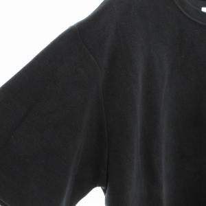 Ron Herman 美品 オーガニックコットン Tシャツ 半袖 無地 オーバーサイズ L 黒 ブラック