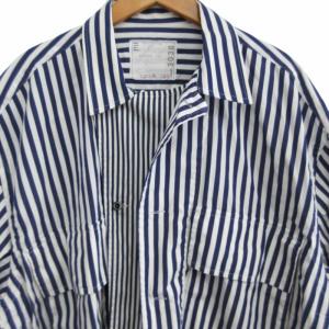 sacai ×Thomas Mason 23SS Cotton Poplin L