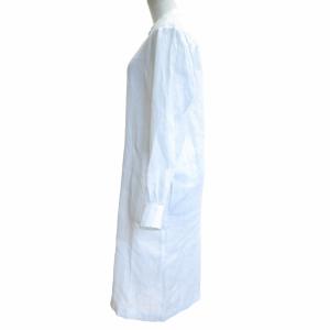 HERMES マルジェラ期 オーバーサイズリネンシャツワンピース セリエボタン フランス製