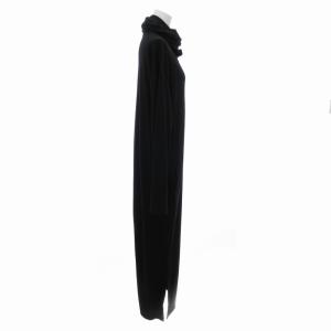 Yohji Yamamoto 22AW SOFT WOOL PLAIN STITCH SIDE TUCK TURTLE LONG