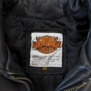 HARLEY DAVIDSON ヴィンテージ 80s SCREAMI’N EAGLE CLUB シングルライダース