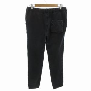 REMI RELIEF スウェットパンツ ジョガーパンツ テーパード USED加工 ストレッチ リブ M 黒 ブラック