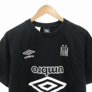 N.HOOLYWOOD エヌハリ × アンブロ umbro pieces 19SS Tシャツ ゲームシャツ カットソー ユニフォーム サッカー ロゴプリント