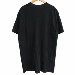 Rick Owens ダークシャドウ DRKSHDW 20SS level Tee レベルTシャツ カットソー ドレープ ロング丈 半袖 黒 ブラック
