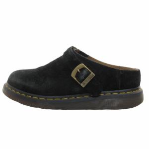 Dr.Martens アイシャム isham スリッポン サボサンダル ローファー スエード レザー 厚底 黒 ブラック UK9 約27.5cm