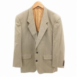 Christian Dior monsieur シングルスーツ セットアップ ウール 2B ノーベント 背抜き A4 S-M グレージュ