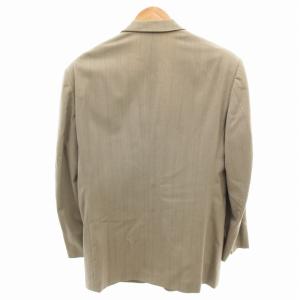 Christian Dior monsieur シングルスーツ セットアップ ウール 2B ノーベント 背抜き A4 S-M グレージュ