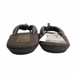OLD JOE 24SS タグ付 ISLAND SLIPPER トングサンダル レザー 241OJ-FW04 茶 ブラウン 9 約27cm