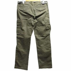 BEAUTY&YOUTH UNITED ARROWS カーゴパンツ ワークパンツ フラップポケット ベルト 緑系 グリーン系 Mサイズ 1214-173-4687 GY09 1111