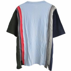 Needles リビルド REBUILD BY NEEDLES タグ付 20s 7 CUTS WIDE TEE College Tシャツ カットソー