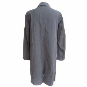 JIL SANDER ステンカラーコート スプリングコート 比翼 ビジネス イタリア製 グレー 34 約XSサイズ GY09 1128