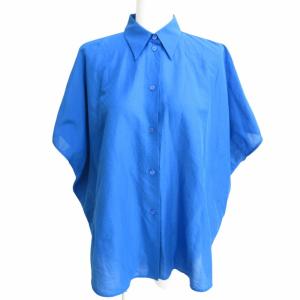 STELLA McCARTNEY】 BLUE 花柄 シルク リボン ワンピース