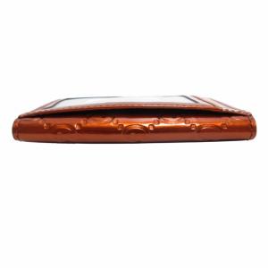 GUCCI 美品 ラブリーグッチシマ シャイニー メタリック パスケース カードケース ハートシェイプ インターロッキングG イタリア製