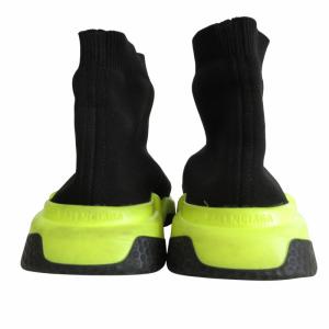 BALENCIAGA スピードトレーナー ソックススニーカー 567042 ブラック イエロー 27.5cm