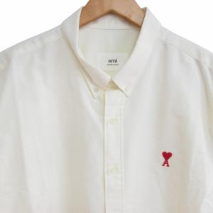 AMI Alexandre Mattiussi PARIS LONG-SLEEVED SHIRTS アイボリー