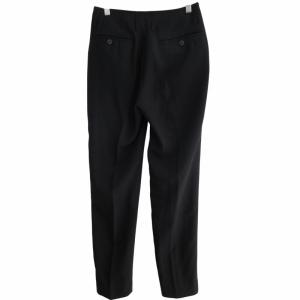 ISSEY MIYAKE 美品 スラックス テーパードパンツ センタープレス 黒 ブラック Sサイズ IM61-FF116 GY09 1205