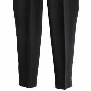 ISSEY MIYAKE 美品 スラックス テーパードパンツ センタープレス 黒 ブラック Sサイズ IM61-FF116 GY09 1205