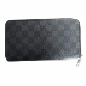 LOUIS VUITTON ダミエグラフィット ジッピーオーガナイザー N63077 ブラック