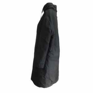 HERNO 中綿 スタンドカラーコート ブラック 40