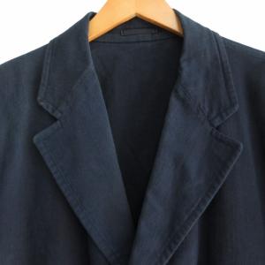 COMME des GARCONS HOMME ヴィンテージ 90s 田中オム チェスターコート インディゴ染め M HC-110110