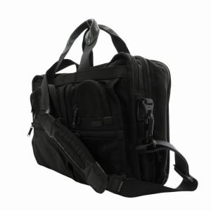 TUMI ブリーフケース ビジネスバッグ ショルダー ハンド 2WAY バリスティックナイロン ロゴ 黒 ブラック 26141DH IBO62