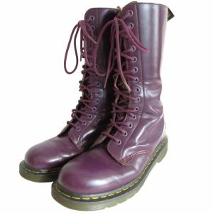 Dr.Martens ×YOHJI YAMAMOTO 14ホールブーツ パープル UK7