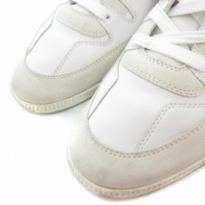 COACH City Sole ミッドトップ コートスニーカー シューズ ハイカット レザー 27.5cm 白 ホワイト