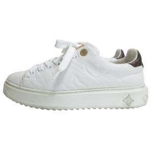 LOUIS VUITTON タイムアウトライン モノグラム スニーカー ホワイト 1AAE5K 38