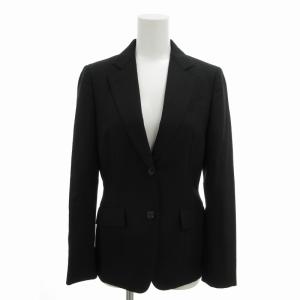 UNITED ARROWS パンツスーツ セットアップ ビジネス 冠婚葬祭 テーラードジャケット スラックス ウール 総裏 2B センターベント 36