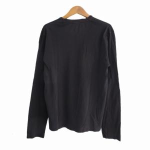 Y-3 ラバープリント Tシャツ ロンT カットソー 長袖 黒 ブラック XS IBO62