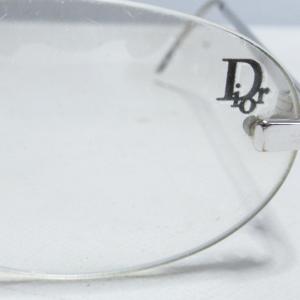 Christian Dior DIOR CAT 29GNM サングラス アイウェア リムレス 眼鏡 プラスチック×メタル シルバーカラー 5318 135