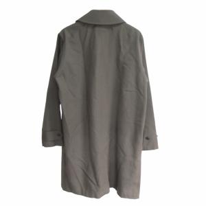 marka 美品 近年モデル SHIRT COAT シャツコート ステンカラー ウールギャバジン グレー サイズ1 約S-M M22-C08CO-01C