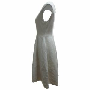 FOXEY B BARON 39477 ウール ドレスワンピース アイボリー 40 