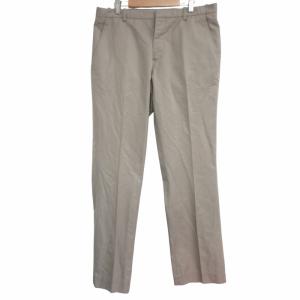 パンツ スラックス センタープレス ボタンフライ ベージュ アイボリー HMPUMU900MBOTCC40 50 約Lサイズ