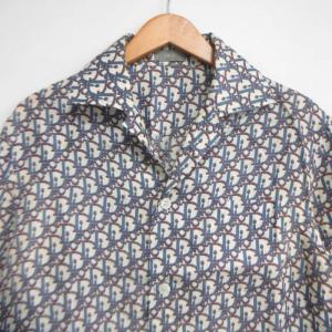 Dior 20SS オブリーク シャツ シルク100% 38