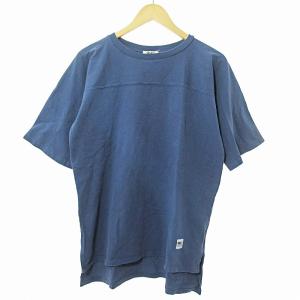 Ron Herman ロンハーマン 半袖ダメージスウェット ネイビー L