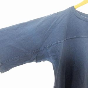 Ron Herman コットン Tシャツ カットソー 半袖 S 紺 ネイビー 0204