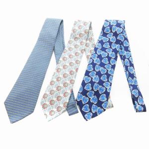 YVES SAINT LAURENT 他ブランドネクタイ 6点セット まとめて レギュラータイ 絹 シルク マルチカラー