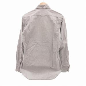 THOM BROWNE オックスフォードシャツ 長袖 ボタンダウン BD 1 S グレー