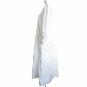JIL SANDER バンドカラー シャツワンピース ホワイト 36