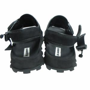 JIL SANDER SUEDE SANDALS ブラック 43