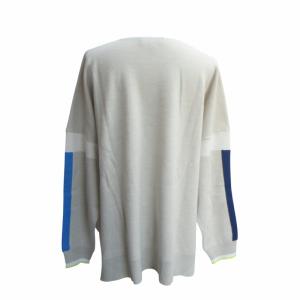 22AW LINE WIDE PULLOVER プルオーバーニット セーター オーバーサイズ 