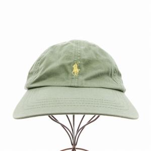 POLO RALPH LAUREN キャップ 帽子 ポニー刺繍 ロゴ 緑 グリーン