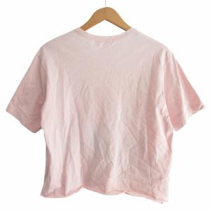 COMME des GARCONS SHIRT boys Tシャツ カットソー アップリケ 半袖 ピンク L