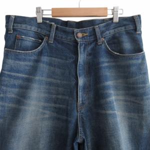 CELINE エディ期 エレファントジーンズ ダメージ加工 インディゴ W32